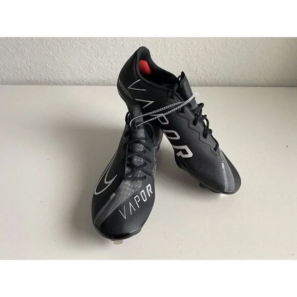 Nike React Vapor Ultrafly Elite 4 Black Baseball Cleats DA0701-001 Men's Sz 14 - Picture 1 of 10